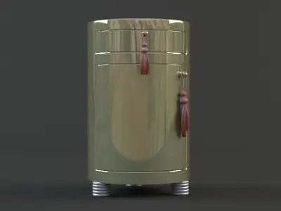 Creazioni BILL Night Table 3D model 3D model