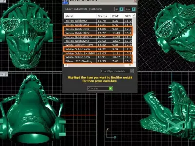 Cool T-rex Hip Hop pendant - for Him and Her 3D print model