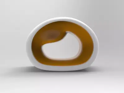 Kumba Chair Low-poly 3D model