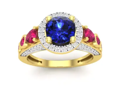 AV 614 Renoir Ring 3D print model