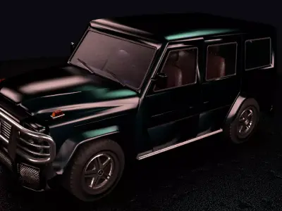 G-Wagon mercedes g class suv 3D model
