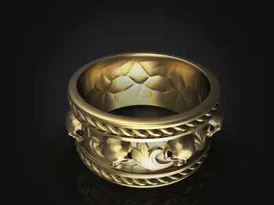 skull band 3D print model