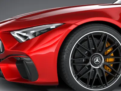 Mercedes-Benz SL 63 AMG 2022 3D model