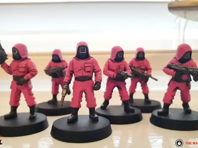 Squid Game - Guards 3D print model