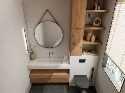 Bathroom 60 3D model