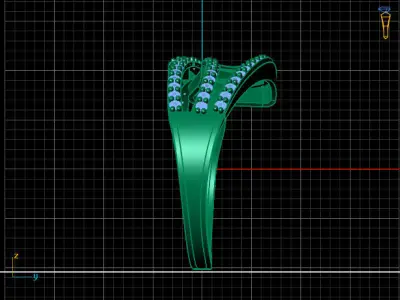 Women Ring 3DM Womens Ring 3d models 3D print model 3D print model 67