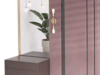 Decorative Wall panel  43 3D model