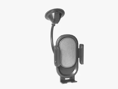 Car Phone Mount Low-poly 3D model
