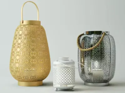 Lanterns by ZARA HOME 3D model