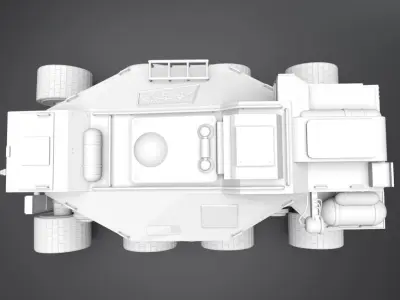 Jordans Daihotai Tractor Scale model   3D print model