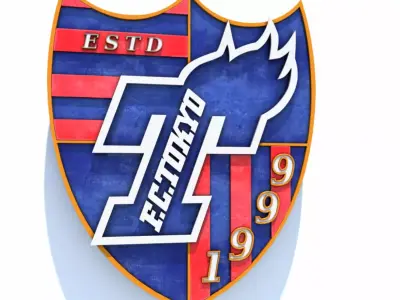 FC Tokyo Crest 3D model
