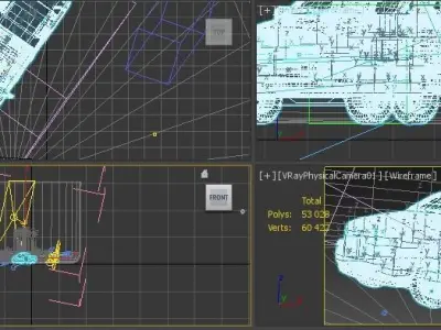 2007 Dodge Ram 2500 Pickup 3D model