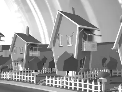 TOON STREET 3D model