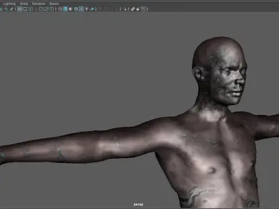 Zompie Low-poly 3D model