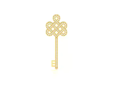 Women Key Pendants 3dm STL OBJ FBX Render Details 3D print model