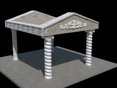 COLUMN gazebo 3D model