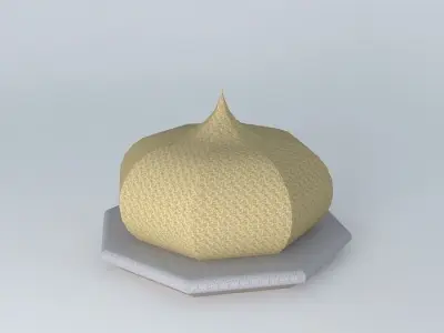 details islamic dome Free 3D model