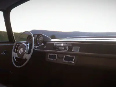 Mercedes 220se w111 3D model