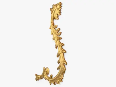 Classic decor ornament 283 3D model