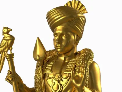 Lord Karthikeya Murugan God 3D print model