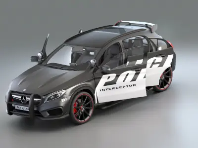 Mercedes Benz Highway Patrol 3D model