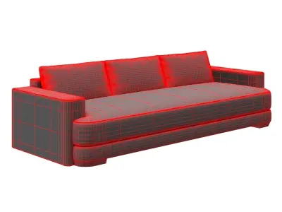 Holly Hunt Rhone Sofa 3D model