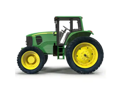 Tractor John Deere 7330 3D model