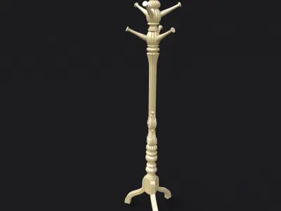 clothes rack 3D model