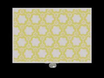 Camel Bed Side Table Low-poly 3D model