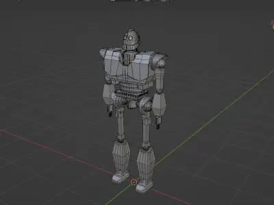 Iron Giant 3D Model Free 3D model