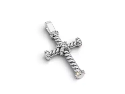 cross 3D print model 14