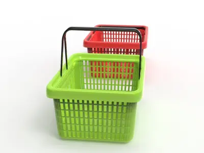 BASKET 04 Low-poly 3D model