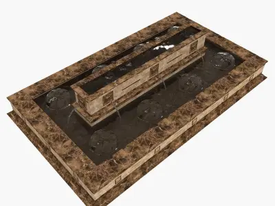 Fountain 02 3D model