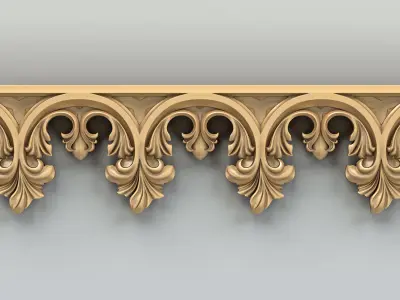 Molding 052 Gothic 3D model