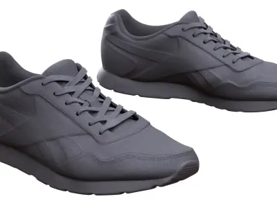 Shoes Low-poly 3D model