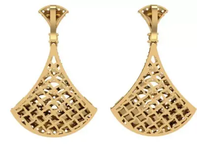 Earrings 3D print model purchase