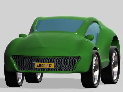 Toy Car 3d 3D model