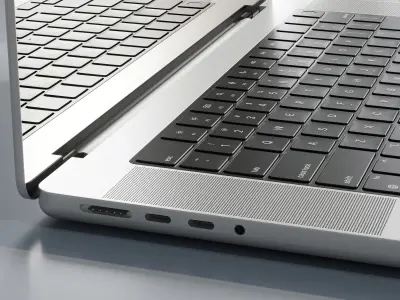 Workplace  office furniture 02 3D model