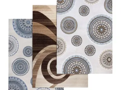 Rug Set 582 3D model
