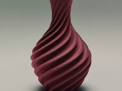 Printable Vase - Flower Pot 3D model