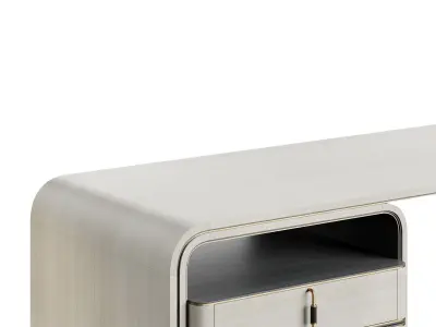 Frato COLMAR Luxury Desk Low-poly 3D model