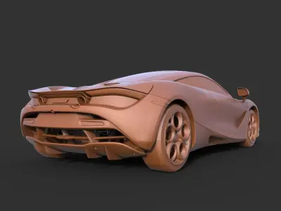 McLaren 720S 3D print model