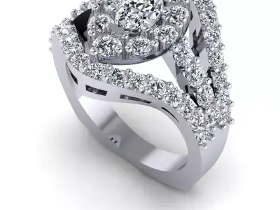 CAD-1871-Ring 3D print model