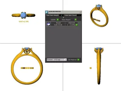 FANCE  RING 3D model