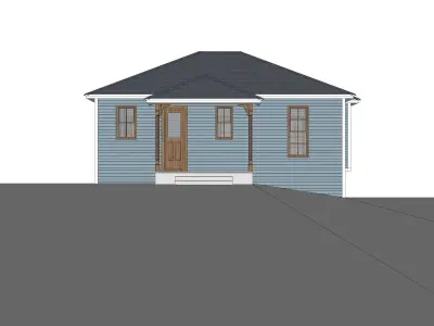 Lake House-07 3D model