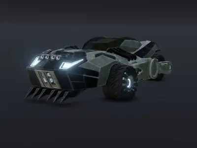 Game Car Low poly Low-poly 3D model