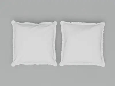 Pillow two pillows 3D model