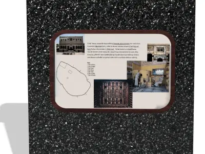 bus station  Low-poly 3D model