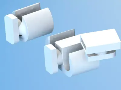 Ultimate Cable Clip Set 2020 Aluminum Profiles 3D Print 3D print model