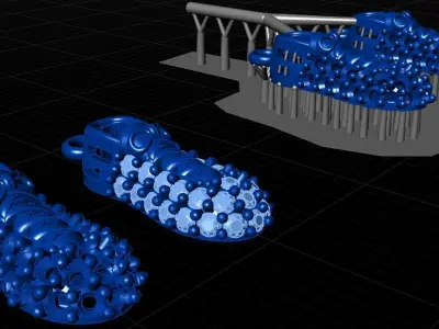 Football boots soccer shoes pendant 3D print model